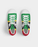 St Kitts & Nevis Flag Women's Hightop Canvas Shoe - Conscious Apparel Store