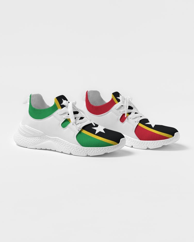 St Kitts & Nevis Flag Women's Two-Tone Sneaker - Conscious Apparel Store