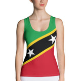 St Kitts & Nevis Women's Tank Top - Conscious Apparel Store