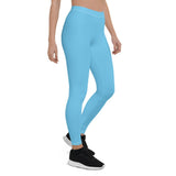 St Lucia Blue Leggings - Conscious Apparel Store