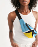 St Lucia Flag Crossbody Sling Bag - Conscious Apparel Store