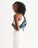 St Lucia Flag Crossbody Sling Bag - Conscious Apparel Store