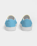 St Lucia Flag Men's Slip-On Canvas Shoe - Conscious Apparel Store