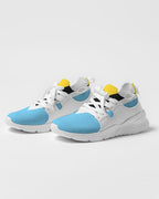 St Lucia Flag Men's Two-Tone Sneaker - Conscious Apparel Store