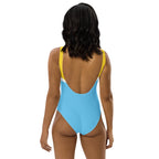 St Lucia Flag One-Piece Swimsuit - Conscious Apparel Store