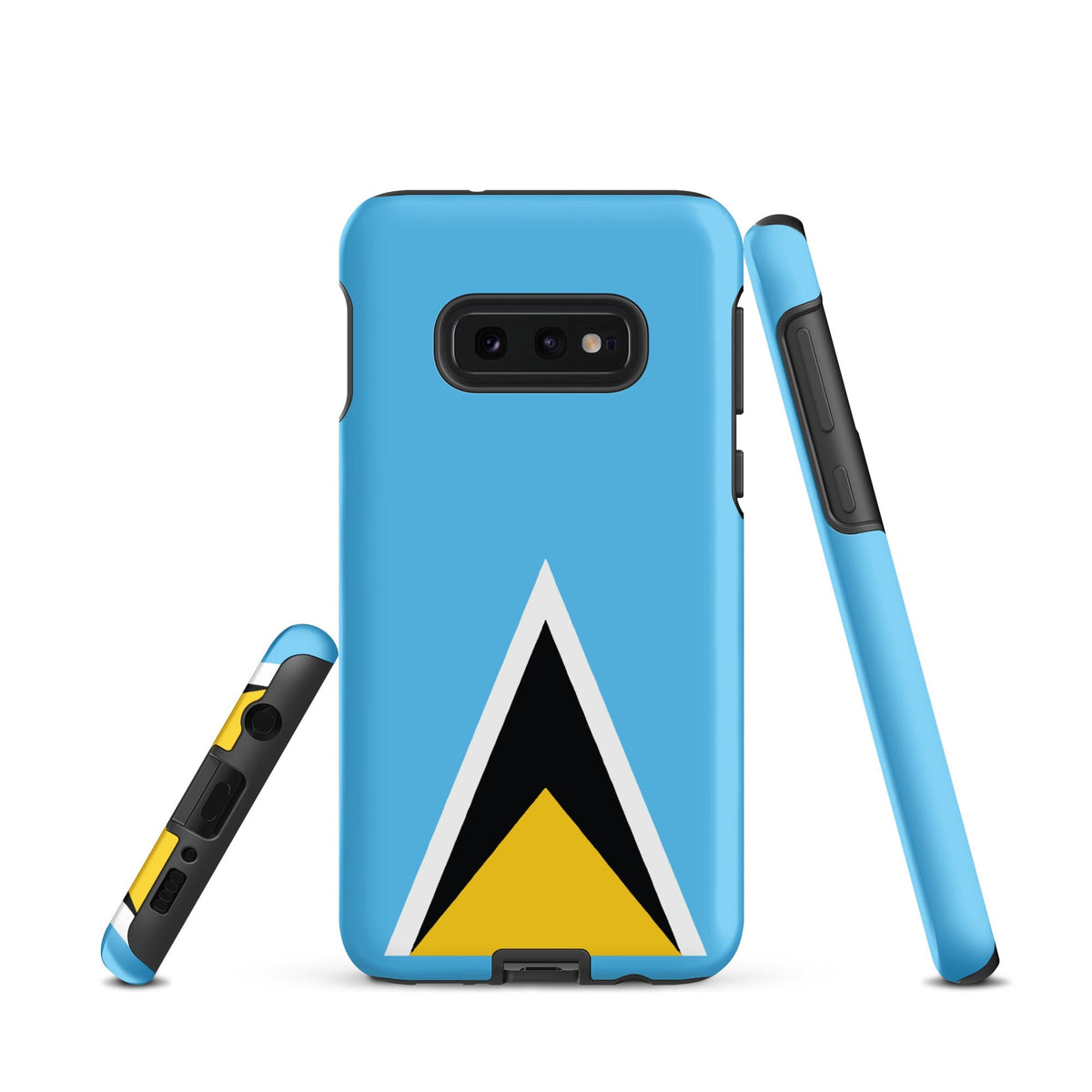 St Lucia Flag Tough case for Samsung® - Conscious Apparel Store