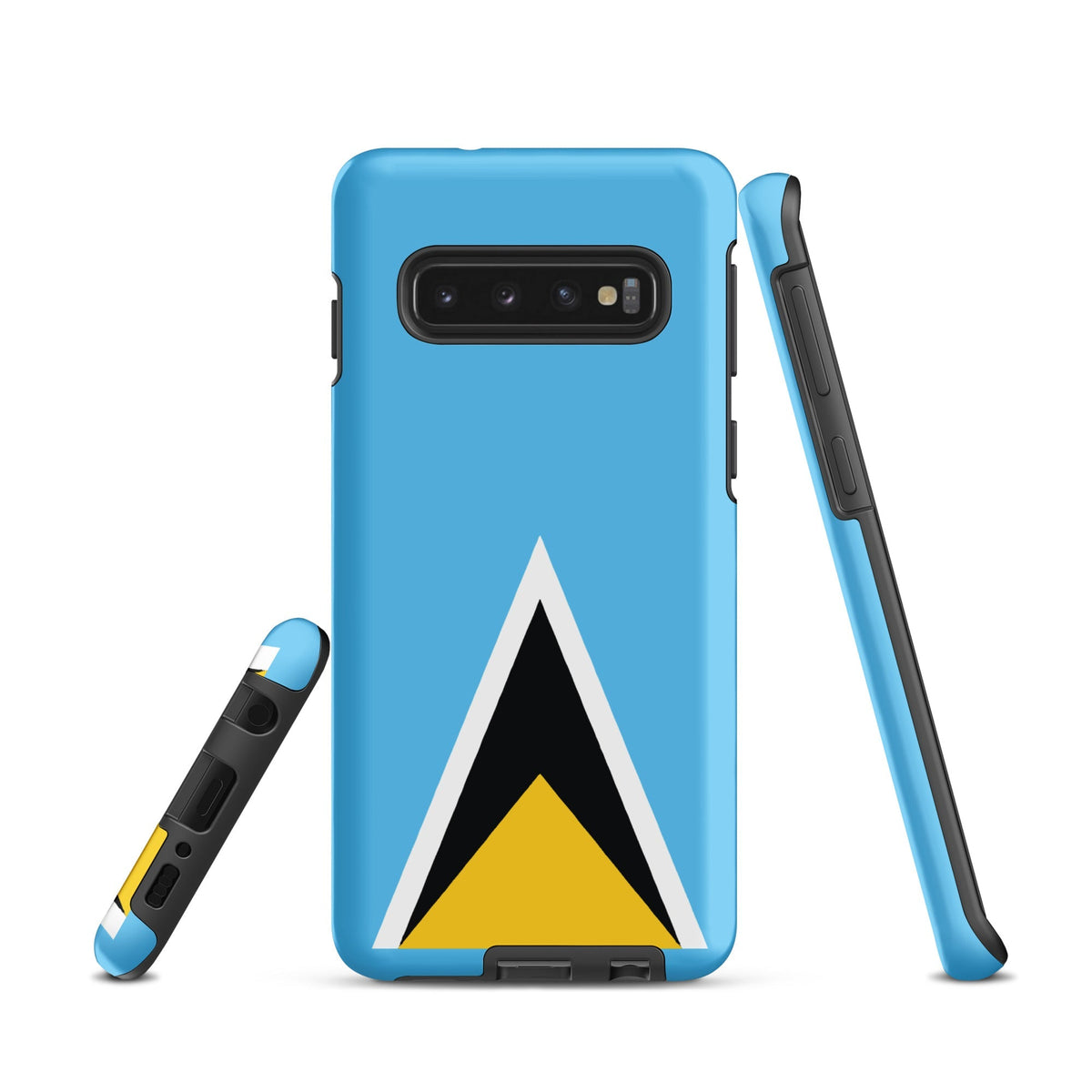 St Lucia Flag Tough case for Samsung® - Conscious Apparel Store