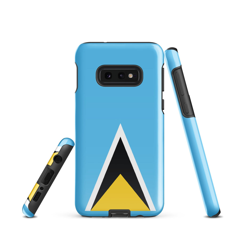 St Lucia Flag Tough case for Samsung® - Conscious Apparel Store