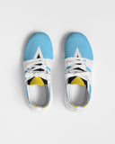 St Lucia Flag Women's Two-Tone Sneaker - Conscious Apparel Store