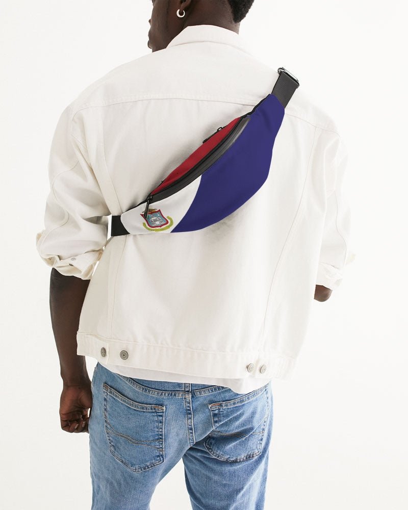 St Maarten Flag Crossbody Sling Bag - Conscious Apparel Store
