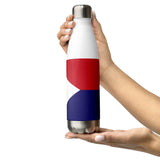 St Maarten Flag Stainless Steel Water Bottle - Conscious Apparel Store