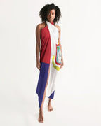 St Maarten Flag Swim Cover Up - Conscious Apparel Store
