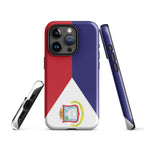 St Maarten Flag Tough Cellphone Case for iPhone® - Conscious Apparel Store