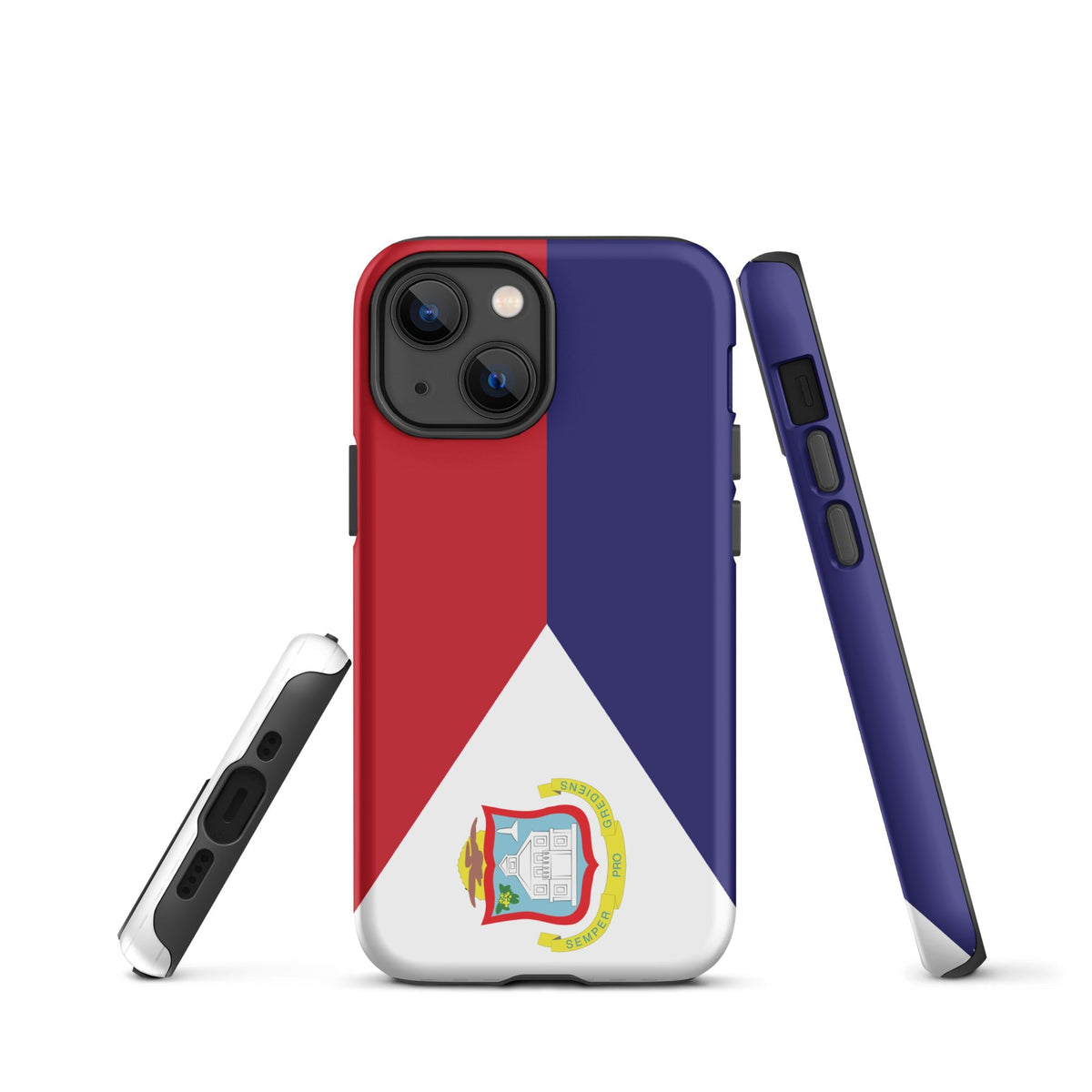 St Maarten Flag Tough Cellphone Case for iPhone® - Conscious Apparel Store
