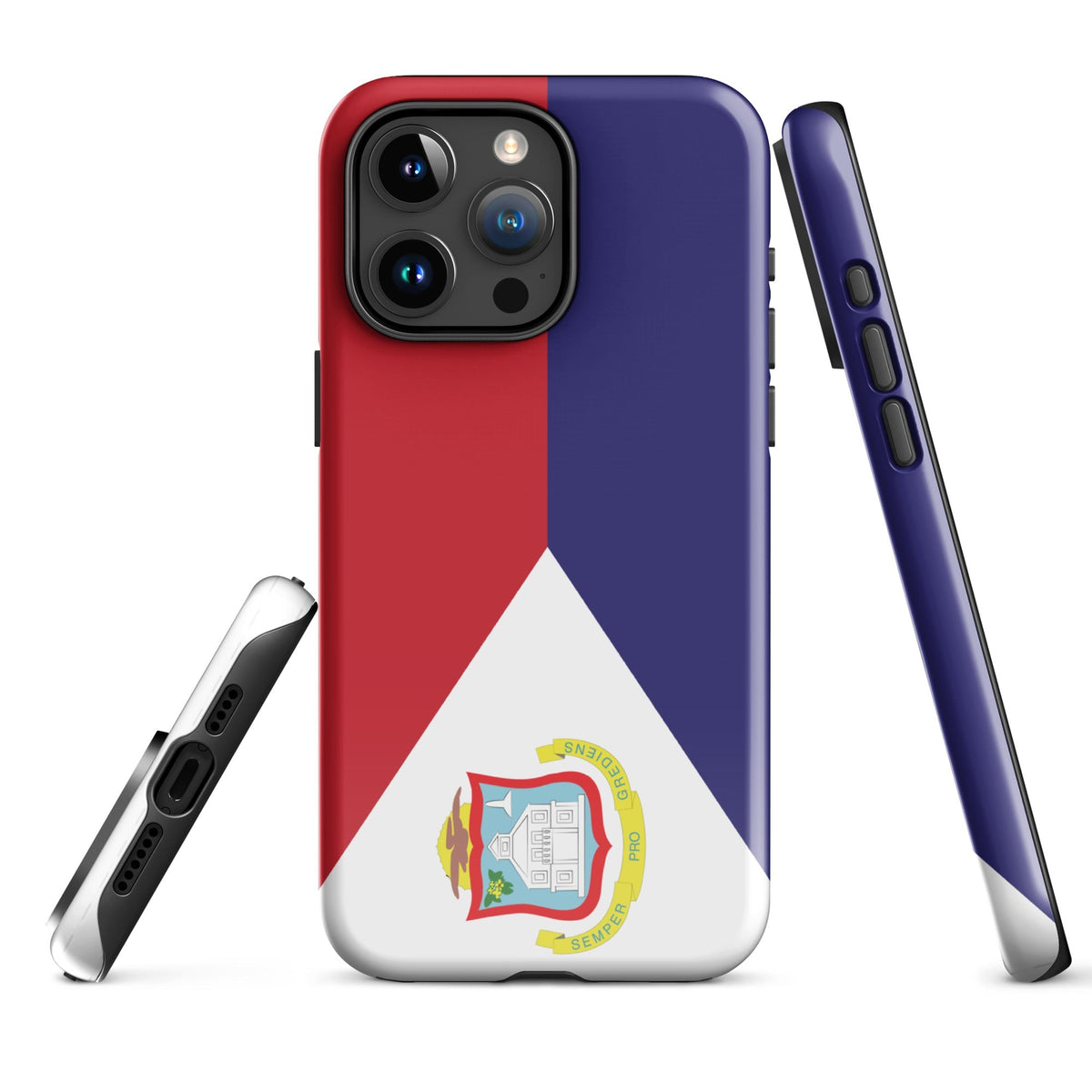 St Maarten Flag Tough Cellphone Case for iPhone® - Conscious Apparel Store