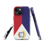 St Maarten Flag Tough Cellphone Case for iPhone® - Conscious Apparel Store