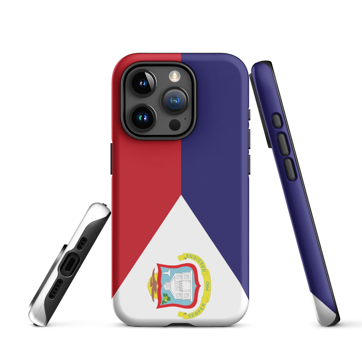 St Maarten Flag Tough Cellphone Case for iPhone® - Conscious Apparel Store