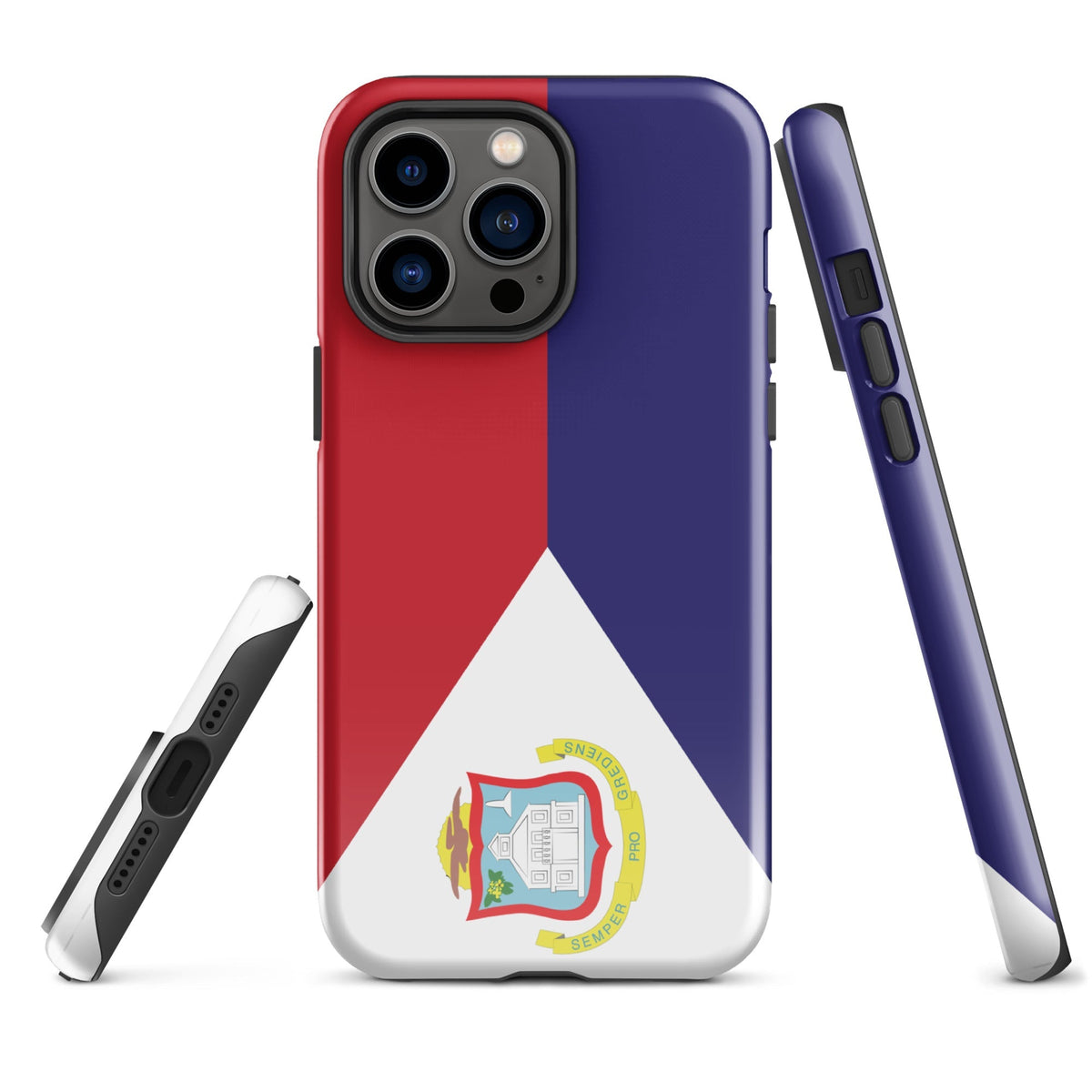 St Maarten Flag Tough Cellphone Case for iPhone® - Conscious Apparel Store