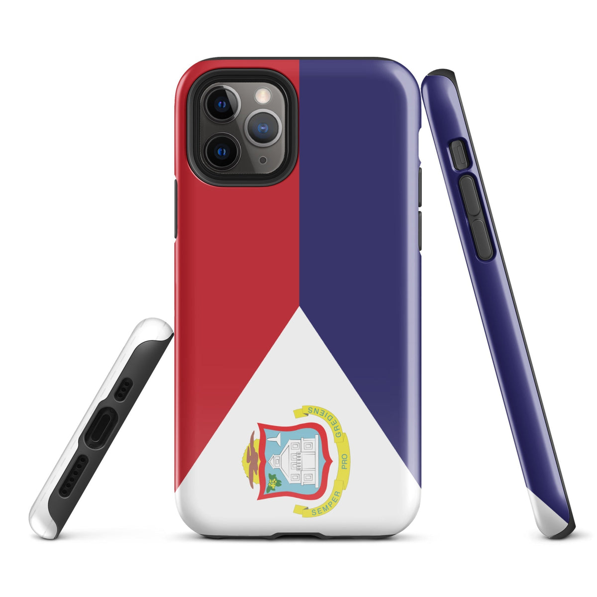 St Maarten Flag Tough Cellphone Case for iPhone® - Conscious Apparel Store