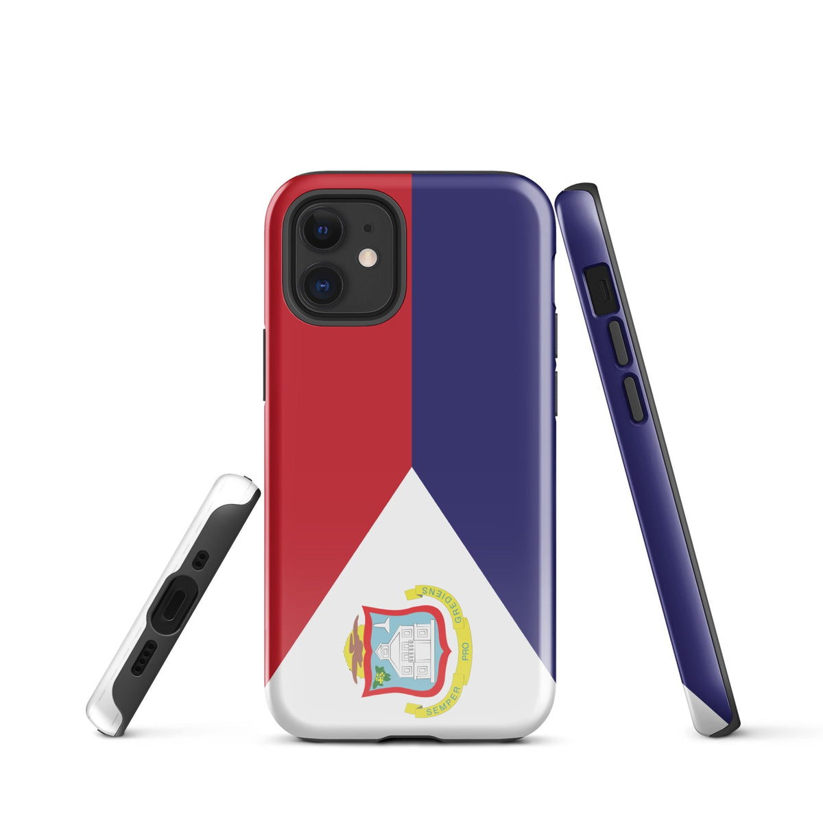 St Maarten Flag Tough Cellphone Case for iPhone® - Conscious Apparel Store