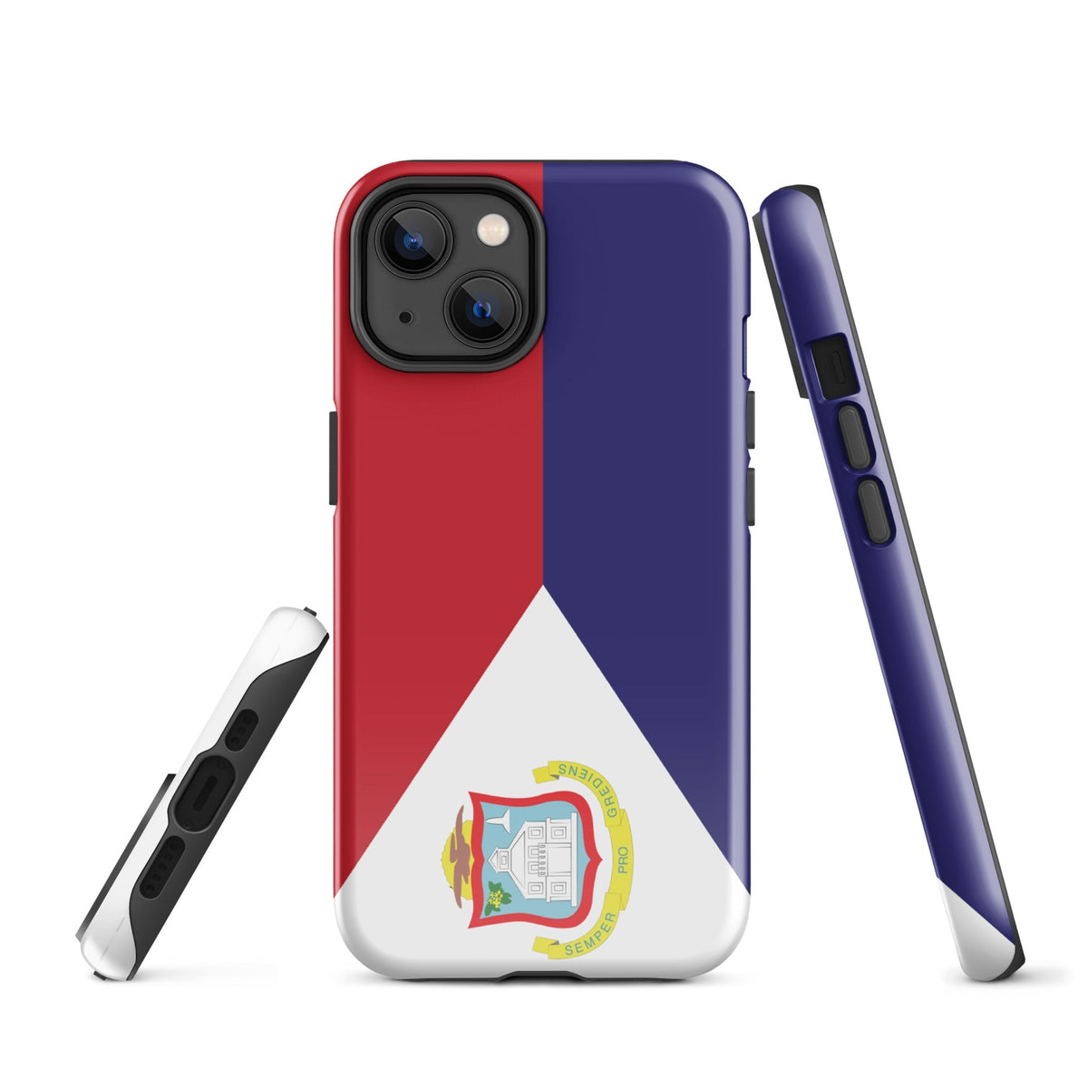 St Maarten Flag Tough Cellphone Case for iPhone® - Conscious Apparel Store