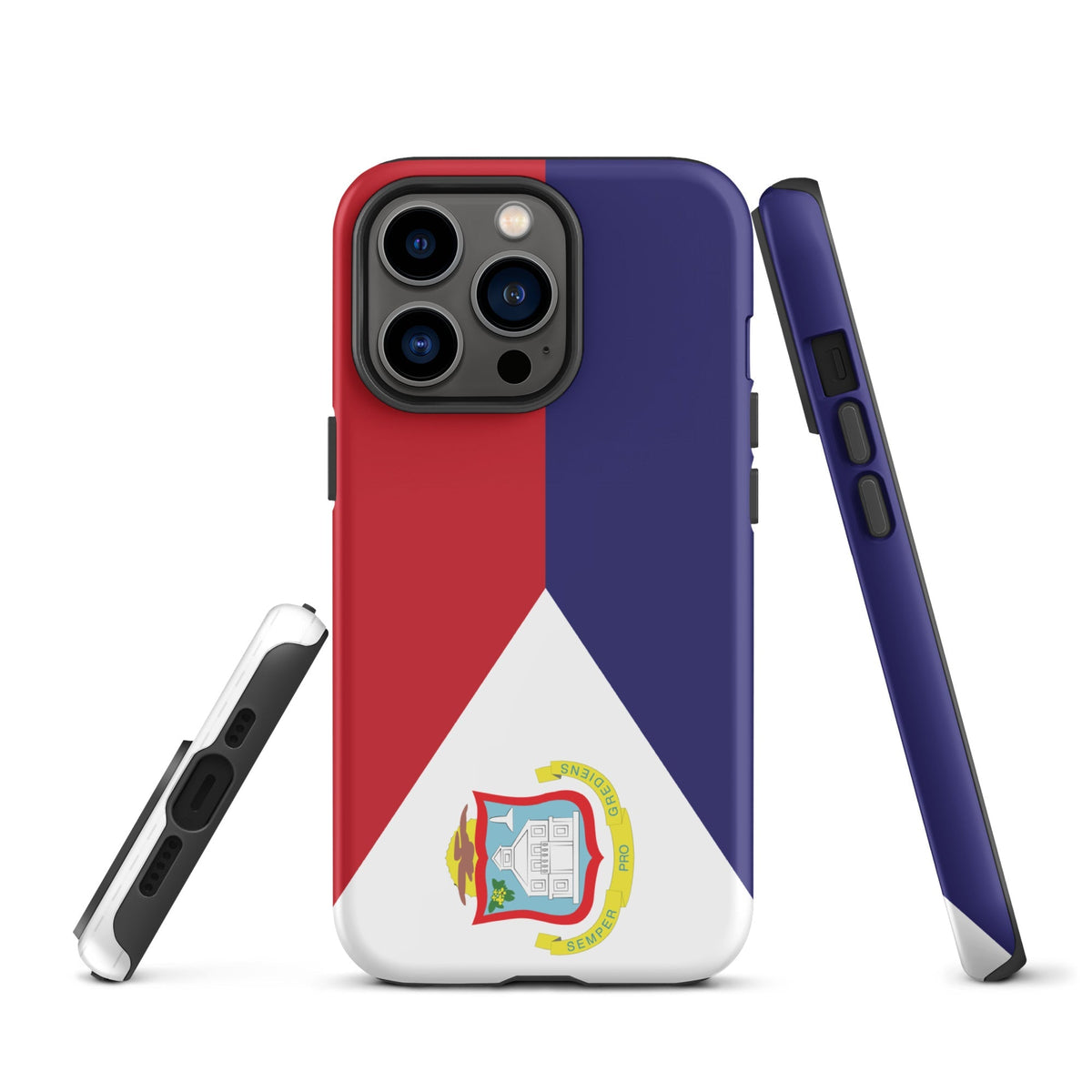 St Maarten Flag Tough Cellphone Case for iPhone® - Conscious Apparel Store