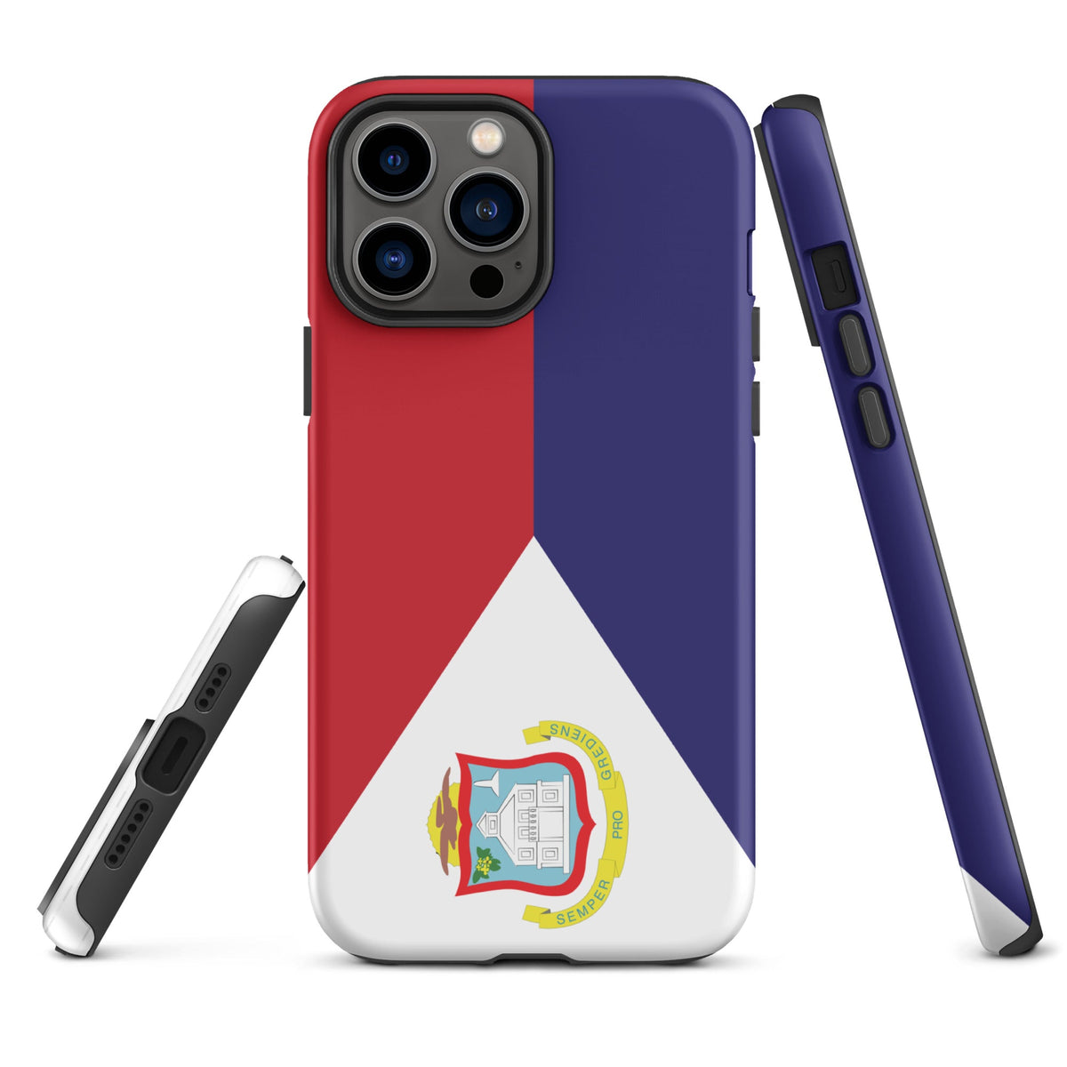 St Maarten Flag Tough Cellphone Case for iPhone® - Conscious Apparel Store