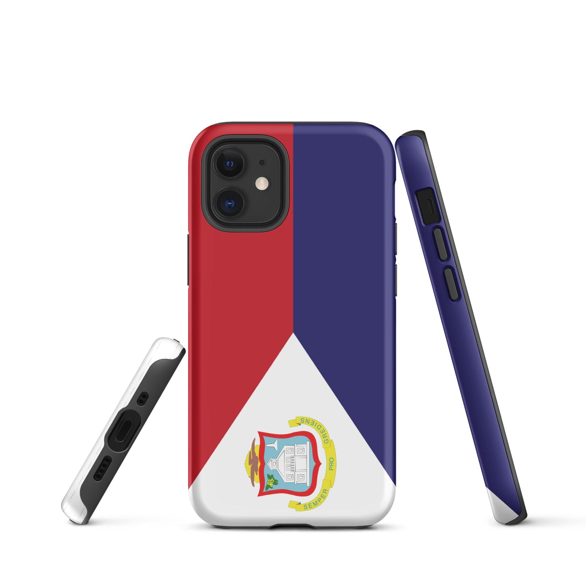 St Maarten Flag Tough Cellphone Case for iPhone® - Conscious Apparel Store