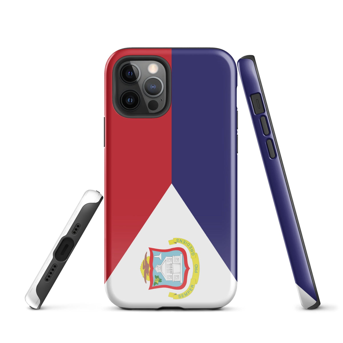 St Maarten Flag Tough Cellphone Case for iPhone® - Conscious Apparel Store