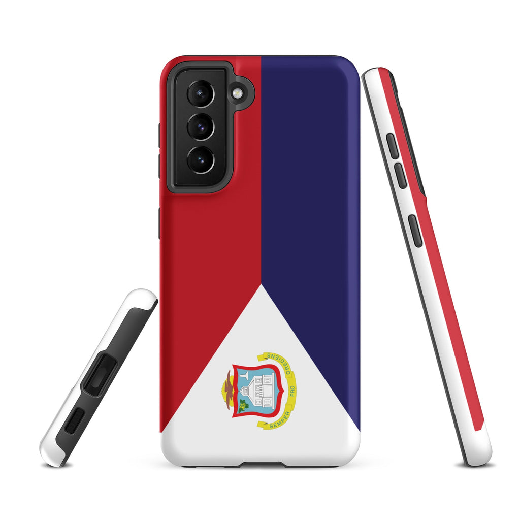 St Maarten Flag Tough Cellphone case for Samsung® - Conscious Apparel Store