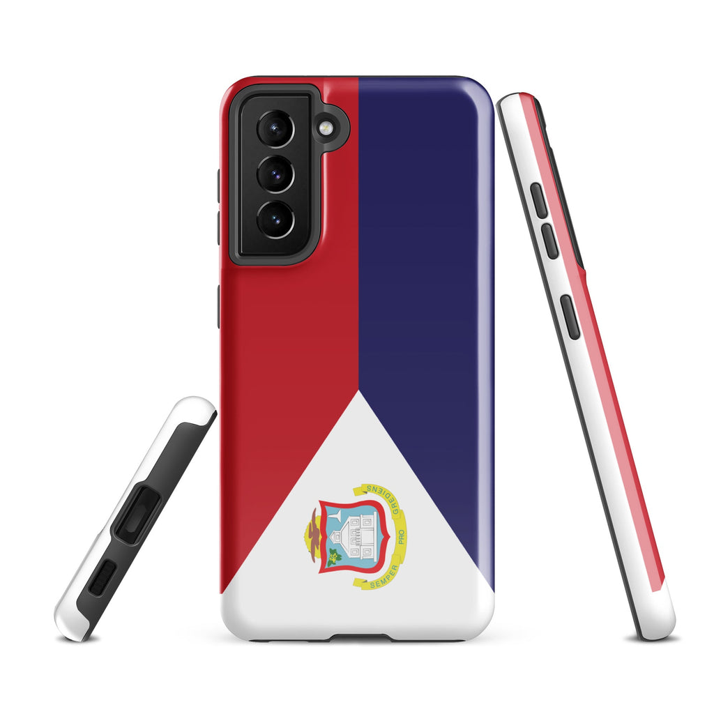 St Maarten Flag Tough Cellphone case for Samsung® - Conscious Apparel Store