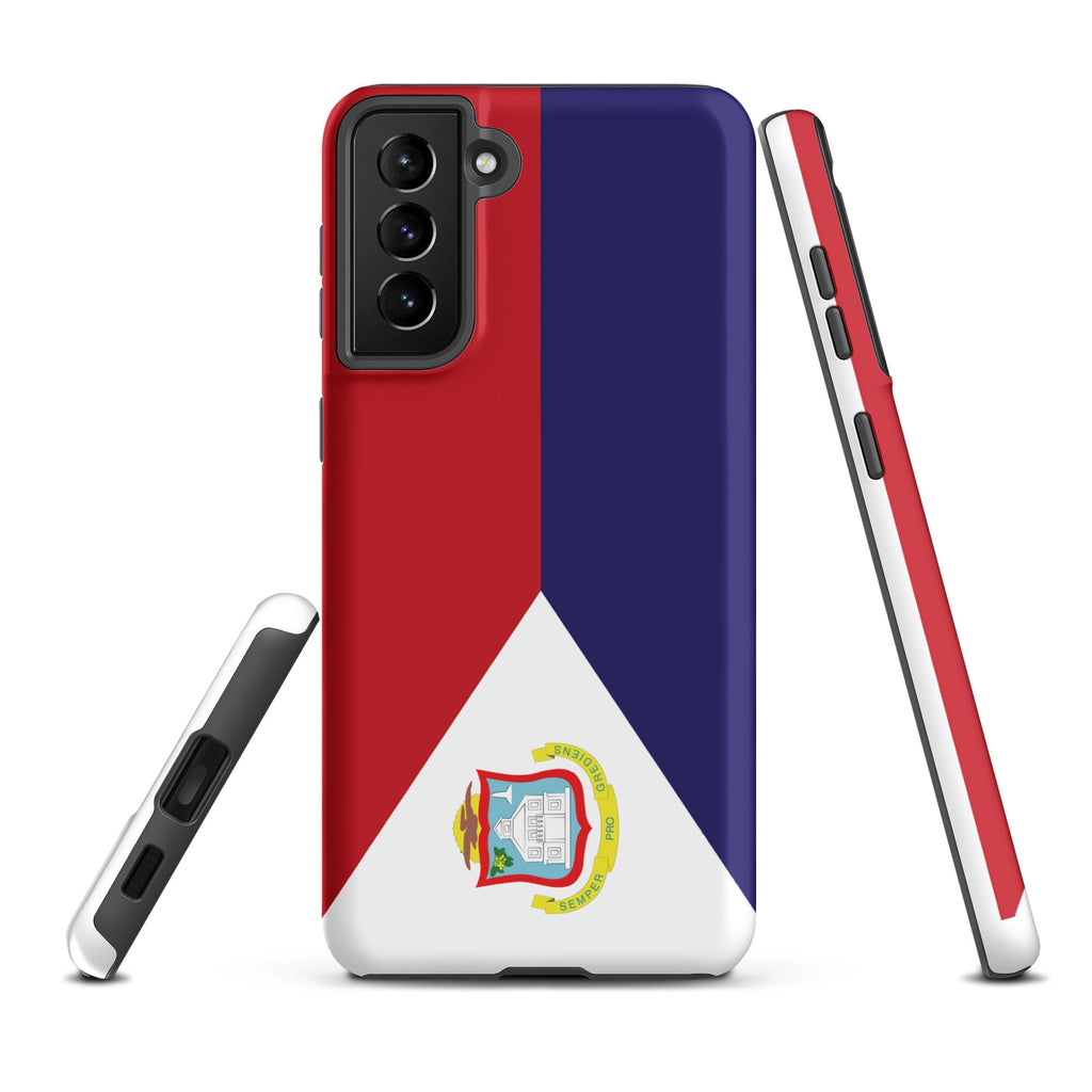 St Maarten Flag Tough Cellphone case for Samsung® - Conscious Apparel Store