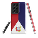 St Maarten Flag Tough Cellphone case for Samsung® - Conscious Apparel Store