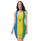 St Vincent Bodycon Dress - Conscious Apparel Store