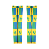 St Vincent Flag Arm Sleeves (Set of Two) - Conscious Apparel Store