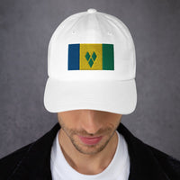 St Vincent Flag Ball Cap - Conscious Apparel Store