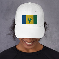 St Vincent Flag Ball Cap - Conscious Apparel Store