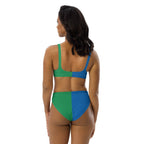 St Vincent Flag high-waisted bikini - Conscious Apparel Store