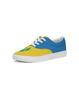 St Vincent Flag Men's Lace Up Canvas Shoe - Conscious Apparel Store