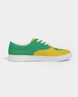 St Vincent Flag Men's Lace Up Canvas Shoe - Conscious Apparel Store