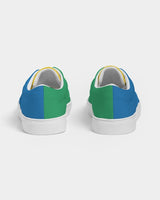 St Vincent Flag Men's Lace Up Canvas Shoe - Conscious Apparel Store