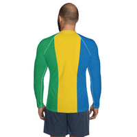 St Vincent Flag Men's Rash Guard - Conscious Apparel Store