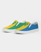 St Vincent Flag Men's Slip-On Canvas Shoe - Conscious Apparel Store