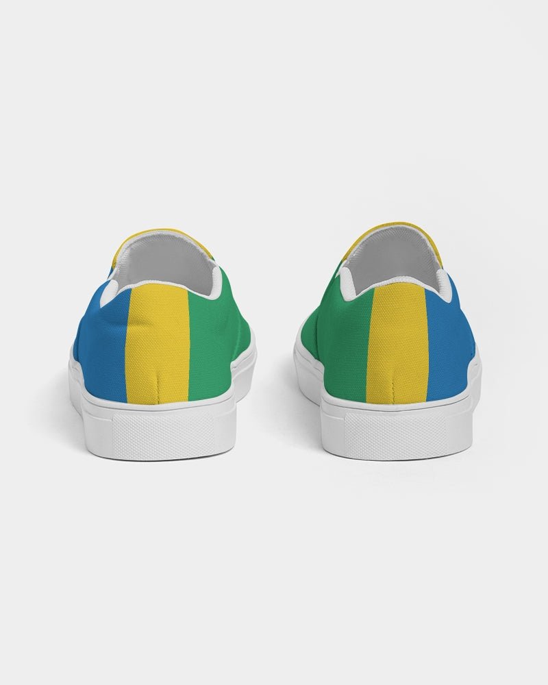 St Vincent Flag Men's Slip-On Canvas Shoe - Conscious Apparel Store