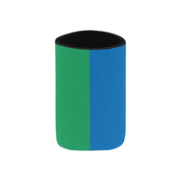 St Vincent Flag Neoprene Can Cooler 4" x 2.7" dia. - Conscious Apparel Store