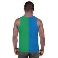 St Vincent Flag Unisex Tank Top - Conscious Apparel Store