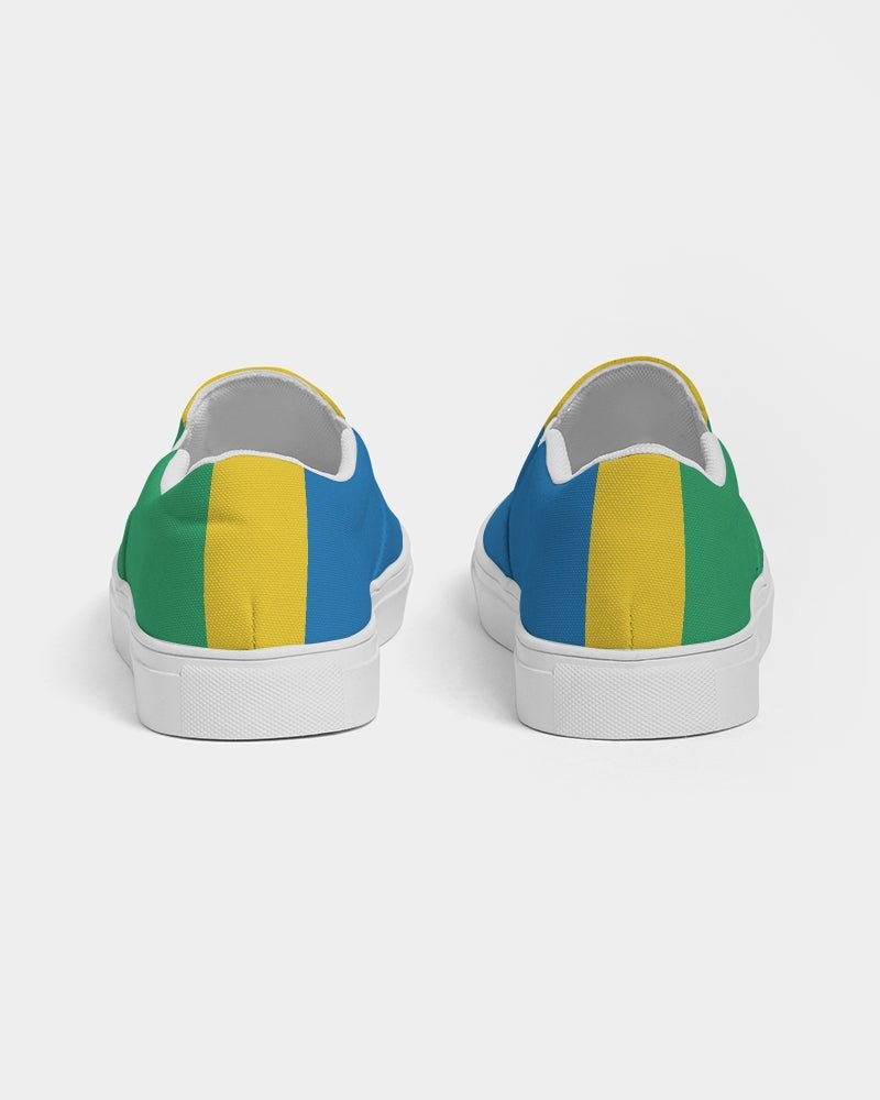 St Vincent Flag Women's Slip-On Canvas Shoe - Conscious Apparel Store