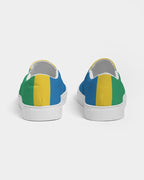 St Vincent Flag Women's Slip-On Canvas Shoe - Conscious Apparel Store