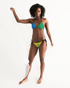 St Vincent Flag Women's String Bikini - Conscious Apparel Store
