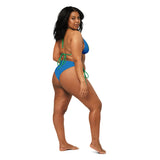 St Vincent & The Grenadines Flag string bikini - Conscious Apparel Store